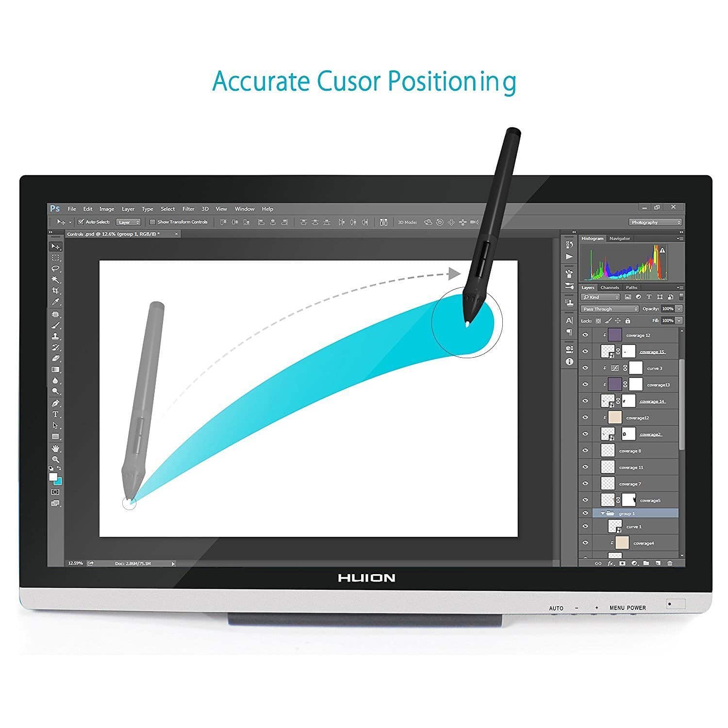 Huion GT220 V2 Design, Features & Price [Coupon Code Inside] IGW